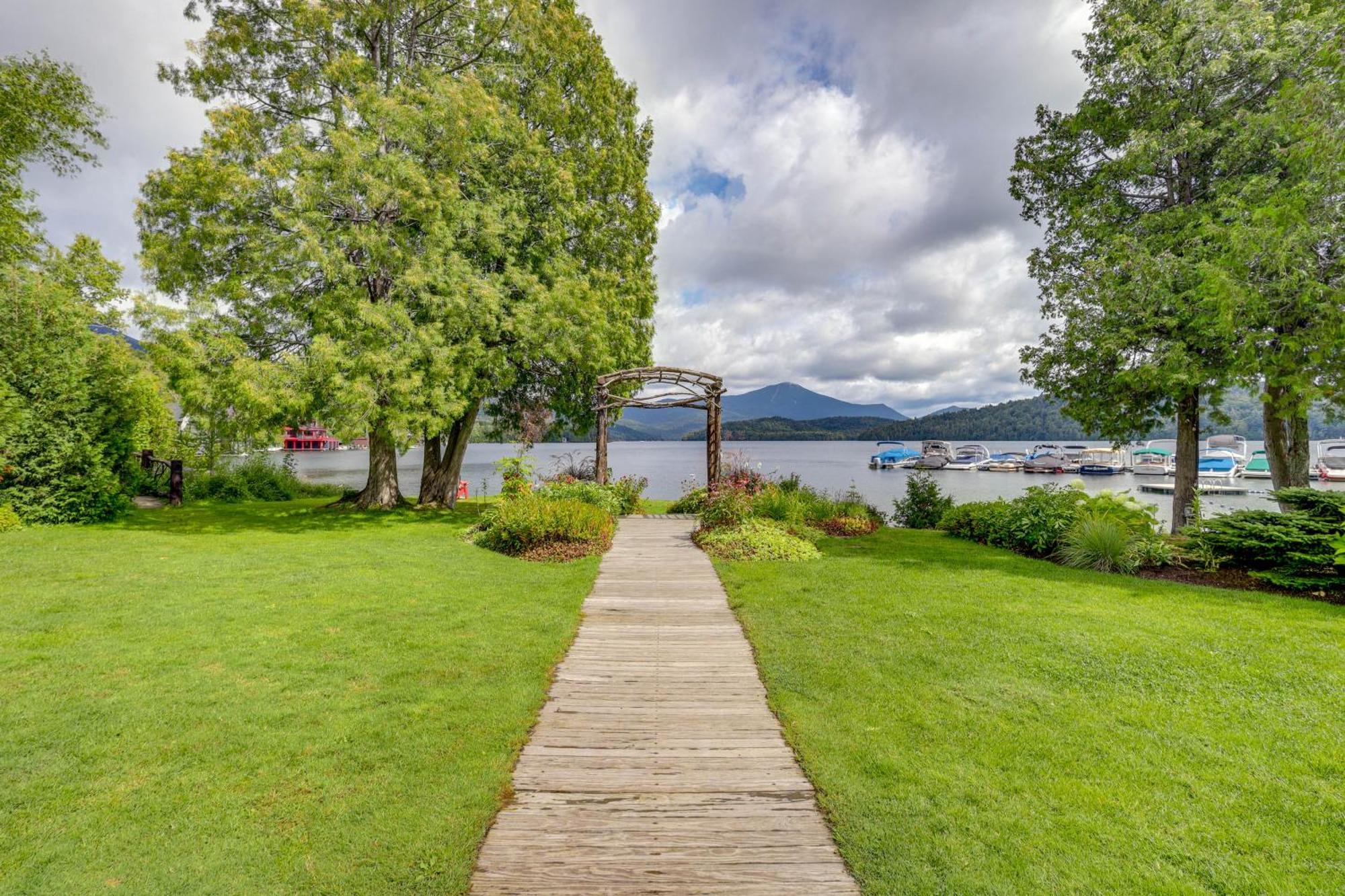 Lake Placid Condo With Patio - Walk To Beach! Luaran gambar
